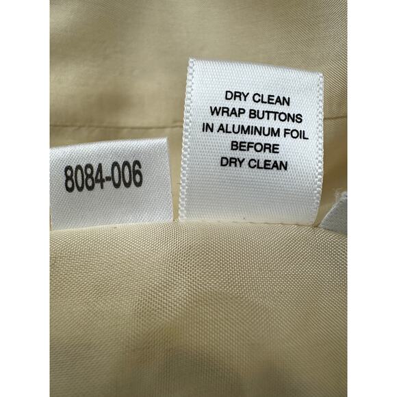 New Vintage Ann Taylor Women's Yellow Tweed Suit Jacket Sz 12 Skirt Sz 10 - Picture 8 of 12